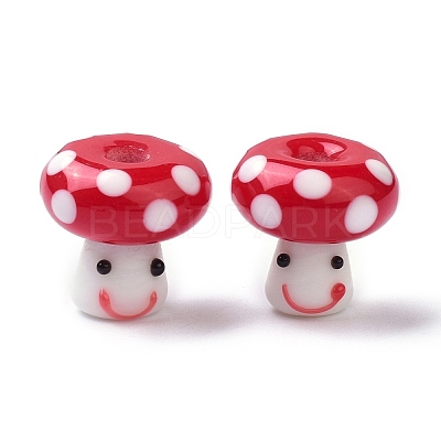 Handmade Lampwork Beads GLAA-K041-01D-1