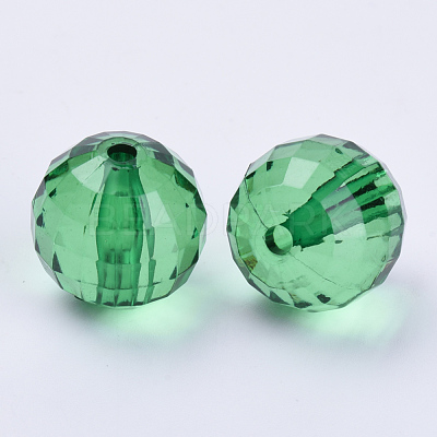 Transparent Acrylic Beads TACR-Q254-10mm-V17-1