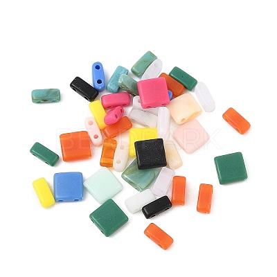 Opaque Acrylic Slide Charms OACR-XCP0001-14-1