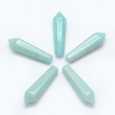 Natural Amazonite Pointed Beads G-E490-C05-1