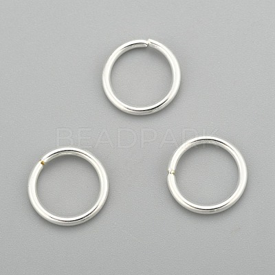 304 Stainless Steel Open Jump Rings STAS-H380-09S-M-1