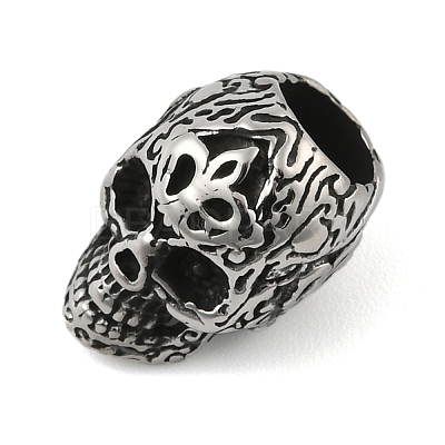 316 Surgical Stainless Steel European Beads STAS-S173-33AS-1