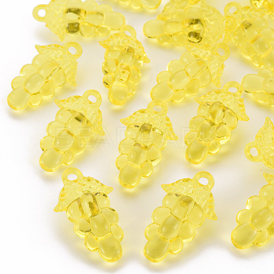 Autumn Theme Transparent Acrylic Beads TACR-S154-60B-916-1