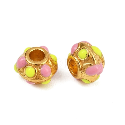 Alloy Enamel Beads ZIRC-I054-33G-02-01-1