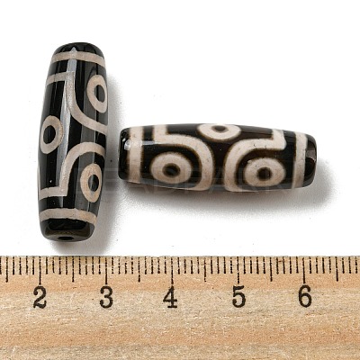 Tibetan Style dZi Beads Strands G-P526-B11-1