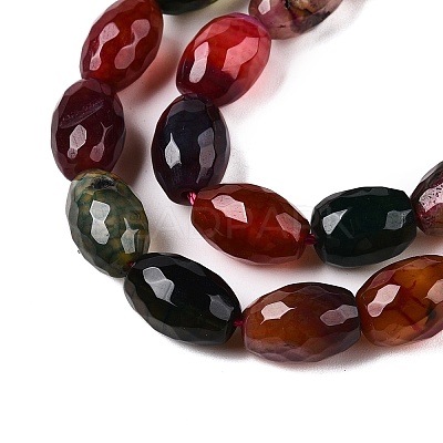 Natural Agate Beads Strands G-T138-180D-1