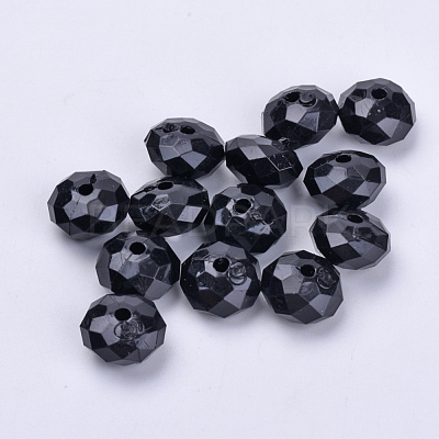 Transparent Acrylic Beads TACR-Q258-22mm-V72-1