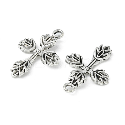 Tibetan Style Alloy Gothic Pendants LF0175Y-1