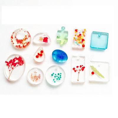 DIY Pendant Silicone Molds X-AJEW-P041-02-1