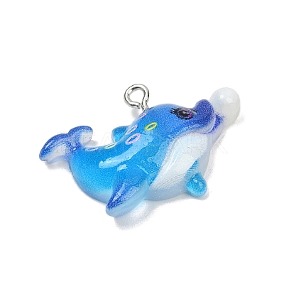 Marine Organism Resin Pendants RESI-Q022-03C-1