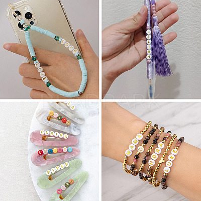 500Pcs Plating Acrylic Beads PACR-TADJ0001-01P-1