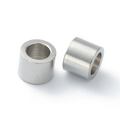 Non-Tarnish 304 Stainless Steel Spacer Beads X-STAS-B006-17P-B-1