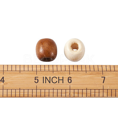 Natural Wood Beads WOOD-CD001-03-LF-1
