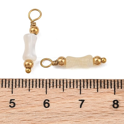 Natural Freshwater Shell Pendants SH-CBA5EEC-13G-1