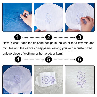 Plastic Stick and Stitch Embroidery DIY-WH0304-966-1
