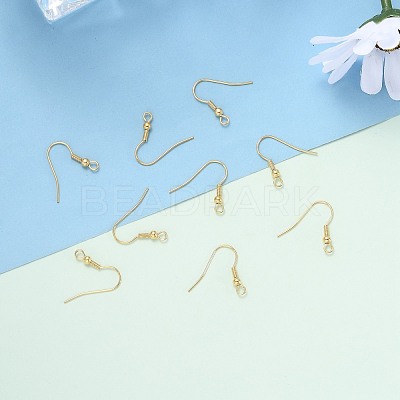 304 Stainless Steel Earring Hooks STAS-D448-036G-1