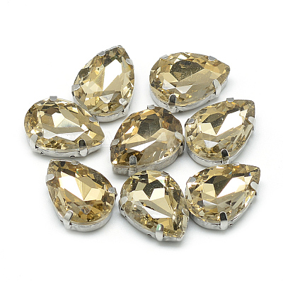 Sew on Rhinestone RGLA-T035-7x10mm-08-1