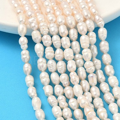 Natural Cultured Freshwater Pearl Beads Strands PEAR-D003-01D-16-1