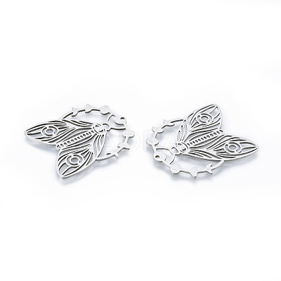 Non-Tarnish 201 Stainless Steel Pendants STAS-N090-LA925-1-1