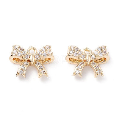 Rack Plating Brass Micro Pave Cubic Zirconia Charms LS-ZIRC-C026-02LG-1
