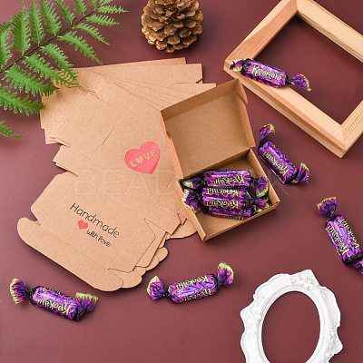 Kraft Paper Gift Box CON-L014-A02-1