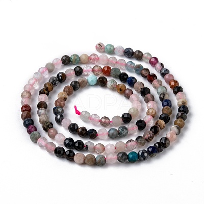 Natural Mixed Stone Beads Strands G-T108-39-1