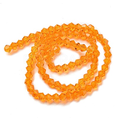 Transparent Glass Beads Strands EGLA-A039-T4mm-D23-1