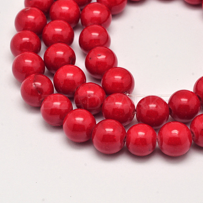 Natural Mashan Jade Beads Strands X-G-H1626-8MM-33-1