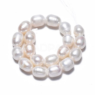 Natural Cultured Freshwater Pearl Beads Strands PEAR-N012-07B-1