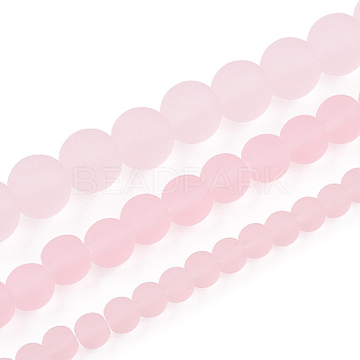 Transparent Glass Beads Strands LS-GLAA-T032-T4mm-MD10-1