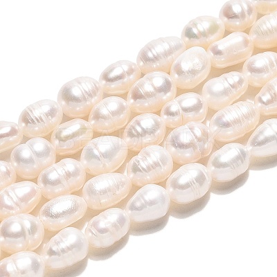 Natural Cultured Freshwater Pearl Beads Strands PEAR-N012-05B-01-1