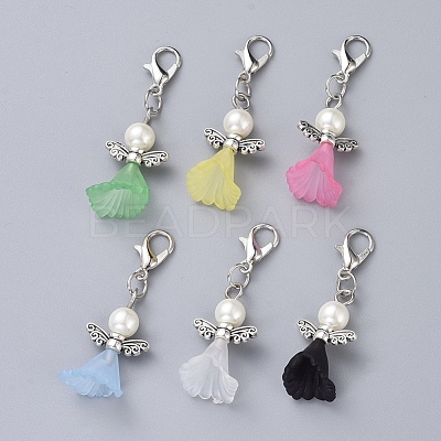 Acrylic Pendants X-HJEW-JM00382-1