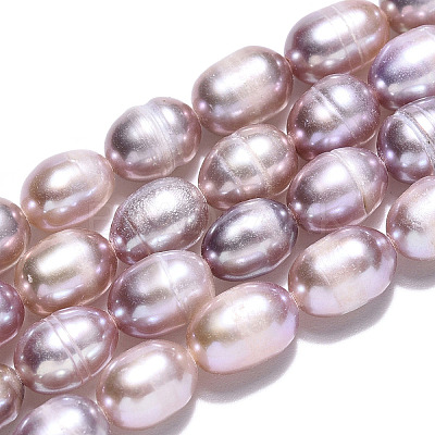 Natural Cultured Freshwater Pearl Beads Strands PEAR-N012-05P-1