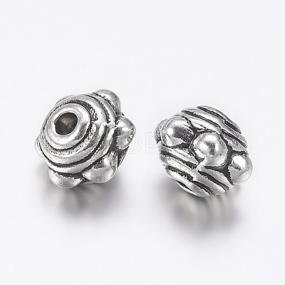 Tibetan Style Alloy Spacer Beads LF1017Y-1