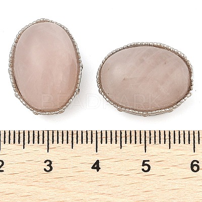 Natural Rose Quartz Multi-Strand Links KK-M304-03P-04-1