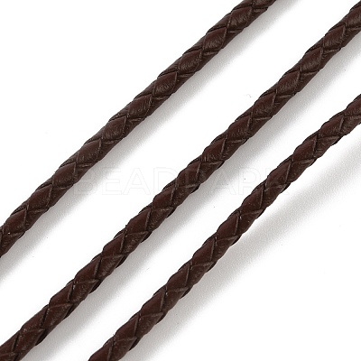 Round Braided Cowhide Cords WL-L009-01B-1