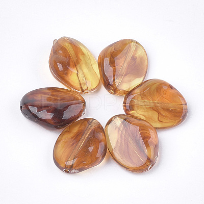 Acrylic Beads X-OACR-S029-036-1