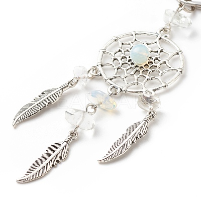 Opalite Keychain KEYC-JKC00346-08-1