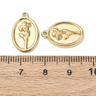 304 Stainless Steel Pendants STAS-I358-12G-03-1