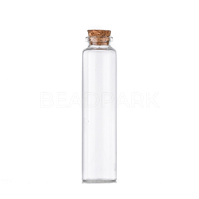 Glass Empty Wishing Bottle PW-WG17389-10-1