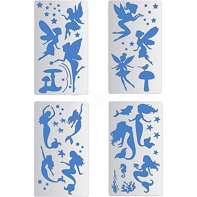 Steel Cutting Dies Stencils DIY-BC0001-42-1
