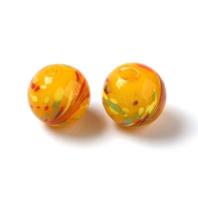 Handmade Lampwork Beads LAMP-P063-01G-1