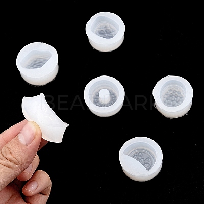 DIY Fruit Shape Pendant Silicone Molds Kits DIY-OC0003-48-1