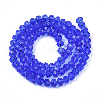 Glass Beads Strands EGLA-A034-T6mm-D31-1