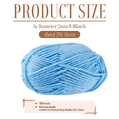 Light Acrylic Fiber Yarn OCOR-TADJ0001-01L-1