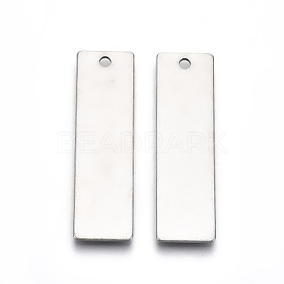 Tarnish Resistant 201 Stainless Steel Pendants STAS-N095-005B-01-1