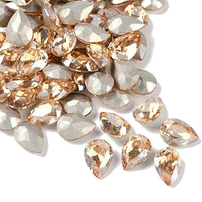 Glass Pointed Back Rhinestone RGLA-Q001-6-1