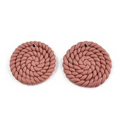 Handmade Polymer Clay Pendants CLAY-N010-093-1