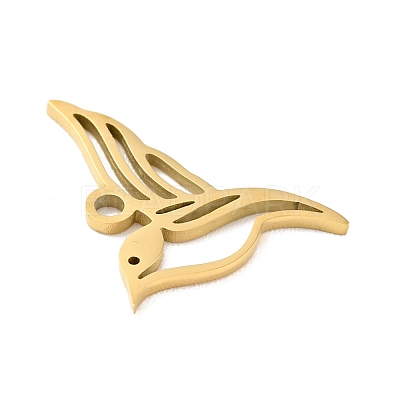 201 Stainless Steel Pendants STAS-E015-05G-1