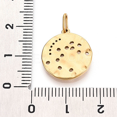 304 Stainless Steel Pendants STAS-R159-52G-01-1